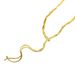 Exquisite High-end Titanium Steel Long Woven Tassel Snake Bone Chain, Fashionable And Versatile Necklace Accessories_ipsvogv.com