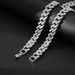 Special Offer Classic Silver 12mm Shaped Men's And Women's Hip Hop Trendy Full Diamond Cuban Necklace_ipsvogv.com