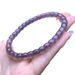 Natural Purple Agate Old Shaped Bead Tablet Jade Hand String, Single Circle Fashion Square Candy Bracelet, With_ipsvogv.com