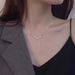 S Pure Silver Safety Necklace For Women, Niche Design, Exquisite And Versatile Temperament, Wheat Tassel Collarbone_ipsvogv.com