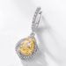 Willson Jewelry New Recommendation S925 Sterling Silver Earrings Fashion Trend Goose Yellow Ice Flower Cut High Carbon Diamond Ear Hooks_ipsvogv.com
