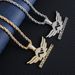 Hip-Hop Fashion Luxurious Temperament Cuban Necklace For Women Inlaid With Zircon Trendy Versatile Ladies Alloy Pendant_ipsvogv.com