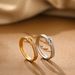Women’s Jewelry Set Fashion Light Luxury Niche Temperament Versatile Fashion Ring Elegant Knotted Diamond Ring Ladies Ring_ipsvogv.com