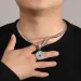 Hip Hop Retro Vintage Compass Goat Pendant Necklace Full 5A Zircon Real Gold Plated Cool Men Jewelry_ipsvogv.com