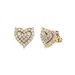 French Romantic Colored Gemstone Earrings Love Design Trendy Men S925 Silver Needle Hypoallergenic Earrings_ipsvogv.com