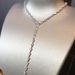 Temperament New Light Luxury Zircon Full Diamond Necklace Y-shaped Adjustable Long Choker Versatile Sweater Chain_ipsvogv.com