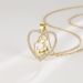 Mom Micro Inlaid Zircon Heart Shaped Fashion Necklace Female Niche Design Love Pendant Mother's Day Gift_ipsvogv.com