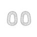 Women's Jewelry Fashion Full Diamond Oval Earrings Light Luxury High End Design S925 Silver Needle Temperament Earrings Inlaid With Diamonds_ipsvogv.com