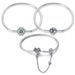 Women's Jewelry Accessories High End New Copper Plated Silver Four Leaf Clover Starfish Shell Bracelet_ipsvogv.com