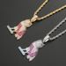 Pendants & Charms Owl Pendant Personality Animal Creative Full Zircon Color Hip Hop Necklace_ipsvogv.com