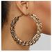 Women’s Jewelry Set Fashion Personalized Jewelry Women's Fashion Retro Geometric Round Metal Earrings_ipsvogv.com
