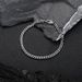 Men's Jewelry Buckle Stainless Steel Round Grinding Encryption Cuban Bracelet Hip Hop Men's Titanium Steel K Gold Bracelet_ipsvogv.com