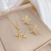 【 Set 】 High quality temperament, light luxury, full of zirconium, heavy work, genuine gold electroplating, copper micro_ipsvogv.com