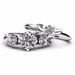 Sanjie Jewelry Pink Peach Heart Claw Set With Zircon Stone Novel Water Drop Diamond Women's Ring_ipsvogv.com