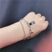 Korean Style Astronaut Couple Bracelets Men Simple Personality Fashion Spaceman Star-Chasing Hip-Hop Bracelet Jewelry_ipsvogv.com