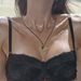 INS Gold Plated Titanium Steel Valentine's Day Lava Love Black Leather Rope Necklace_ipsvogv.com