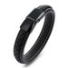 Hot Selling Leather Braided Rope Korean Style Men's Woven Bracelet_ipsvogv.com