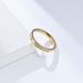 Titanium Steel Diamond Cross Love Ring Neutral Style Wedding Ring for Men and Women_ipsvogv.com