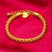 Vietnamese Shakin Chopin Chain Men's Rope Necklace Brass Gold Plated Jewelry Great Appearance_ipsvogv.com