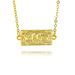 Square Tag Pattern Sun Hand Bag Gold Pendant Hip Hop Pendant Handmade Pendant Necklace_ipsvogv.com