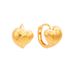 Earrings Sterling Silver Wire-drawing Love Earrings Niche Minimalist All-match Retro Elegant Jewelry Korean Style Women's High-end Sense_ipsvogv.com