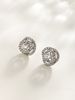 Full Dia Hollow Rose Zircon Simple Small Exquisite Summer High End Earrings For Women_ipsvogv.com