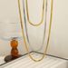 Long Necklace, Sweater Chain, Women's High-end Feel, Light Luxury, A Multi-layer Layered Fashionable And Versatile_ipsvogv.com