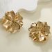 High-end Fashion Commuter Flower For Women, Korean And Japanese Style, Minimalist Elegant Stud Earrings_ipsvogv.com