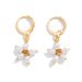 Minimalist Ins Style Pearl Flower Collarbone For Women's Fashion Metal Thin Chain Single-layer Necklace_ipsvogv.com