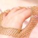 Pearl Cross Braided Necklace Skirt Lace Choker Ins Light Luxury High-end Adjustable Clavicle Chain_ipsvogv.com