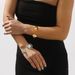 B2954 design irregular trumpet shaped pearl opening bracelet, light luxury high-end sensory ring bracelet_ipsvogv.com