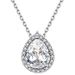 Celebrity Kwai Live Broadcast New Style Micro Inlaid Water Drop Emerald Zircon Necklace Women's Necklace Chain_ipsvogv.com