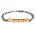 Roman Numerals Couple Bracelets Men And Women Titanium Steel Inlaid Diamond Hand Jewelry B015_ipsvogv.com