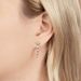 Women's Jewelry S925 Silver Needle Chain With Diamond Earrings And Earrings Creative And Versatile Simple Zircon Micro Inlaid Earring Accessories_ipsvogv.com
