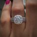 Silver New Full Diamond Zircon Women's Ring Instagram Small, High Fashion, High Appearance, Elegant and Versatile Ring_ipsvogv.com