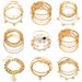 personality retro thick chain anklet set ins cold style retro anklet bracelet set female_ipsvogv.com