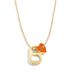 Fashion Simple Multi Color Alloy Oil Drop Love Pendant Can Pull Ring Necklace Clavicle Chain_ipsvogv.com