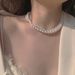 French Double-layer Pearl Necklace For Women, Light Luxury, Niche, High-end, Fashionable Accessories, Choker Neck,_ipsvogv.com