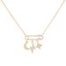 Women's Jewelry Multi Layered Necklace With Loops, Star And Moon Combination Clavicle Chain, Ins Popular Stacked Chain_ipsvogv.com