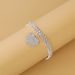 Hot Selling Trend Beach Diamond Inlaid Fashion Rhinestone Love Pendant Anklet_ipsvogv.com