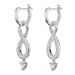 Cao Shi's High Quality, Eternal Love, Infinite Love Earrings, Infinite 8-character Pendant, Ear Buckle, Female_ipsvogv.com