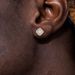 Classic square hip-hop zircon for men, simple luxurious sugar earrings and ear accessories_ipsvogv.com