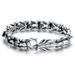 Head Zinc Alloy Men's Hip-Hop Punk Lin Pattern Dragon Bone Bracelet_ipsvogv.com