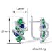 Cao Shi Fashion Inlaid Zircon Women's Geometric Line Ear Buckle New Design Sense Light Luxury Style High End Earrings_ipsvogv.com