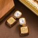 French Light Elegant Antique Style Pearl Studded Oil Drop For Women With A Sense Of Luxury And Temperament, Simple_ipsvogv.com