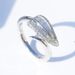 Cao Shi's New Leaf Women's Instagram Cool Wind Light Luxury Open Ring Simple and Fashionable Flower Adjustable Finger_ipsvogv.com