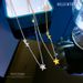 Full Body 【 Titanium Steel 】 Star Minimalist Style Couple's Furnace Genuine Gold Necklace Female Ins Mesh Red Collarbone 【 】_ipsvogv.com