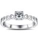 Sanjie Summer Heart Shaped Women's Zircon Fashion Niche Design Sense Ring Simple Jewelry_ipsvogv.com