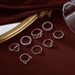 Hot Selling Accessory, Cat Hollow Heart Ring, Personalized Open Arrow, 8-piece Set For Women_ipsvogv.com