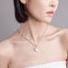 Love S Versatile Creative Double Sided Black Clavicle Necklace Female Jewelry Sier_ipsvogv.com